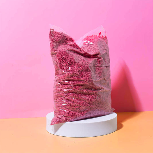 2kg BULK Jimmies 1mm PINK - by Sprinks