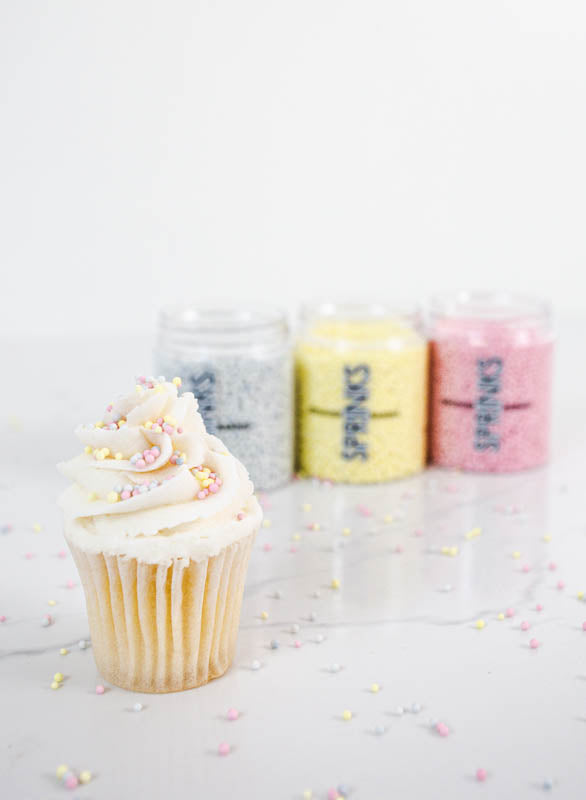 500g PASTEL PINK Nonpareils - by Sprinks