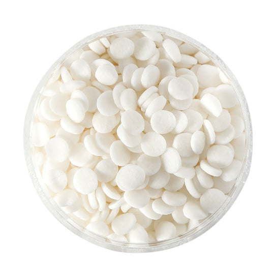 WHITE Confetti (50g) - by Sprinks