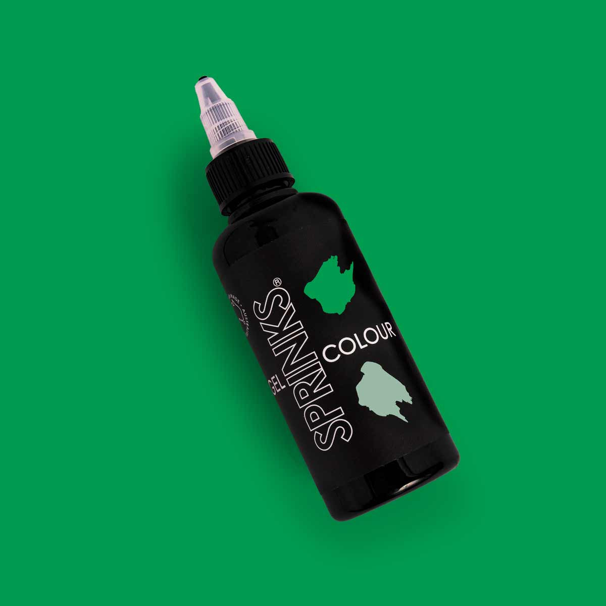 100ml Sprinks GRASS GREEN Gel Colour**
