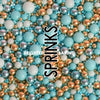 500g BLUE VELVET Crunch Sprinkles - by Sprinks