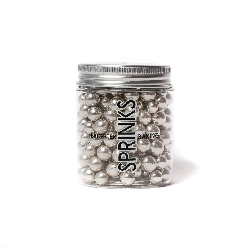 Cachous SILVER 8mm (85g) - by Sprinks