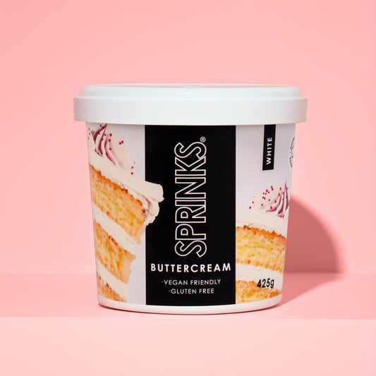 Sprinks WHITE Buttercream (425g)**
