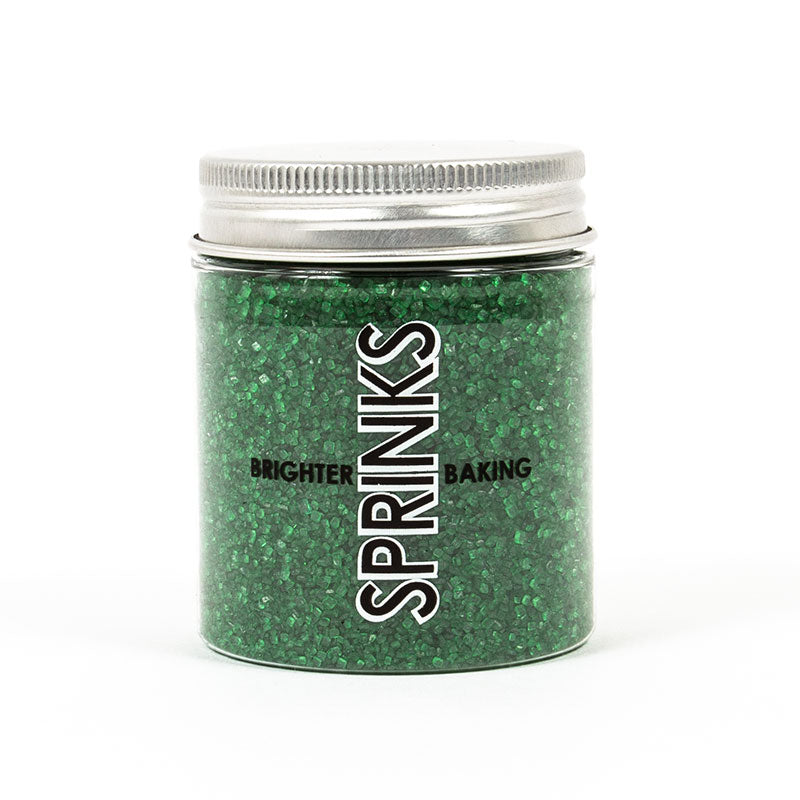 GREEN Sanding Sugar (80g) - by Sprinks