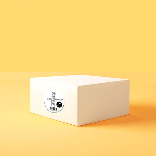 Cake Dummy - SQUARE 7" x 4" High