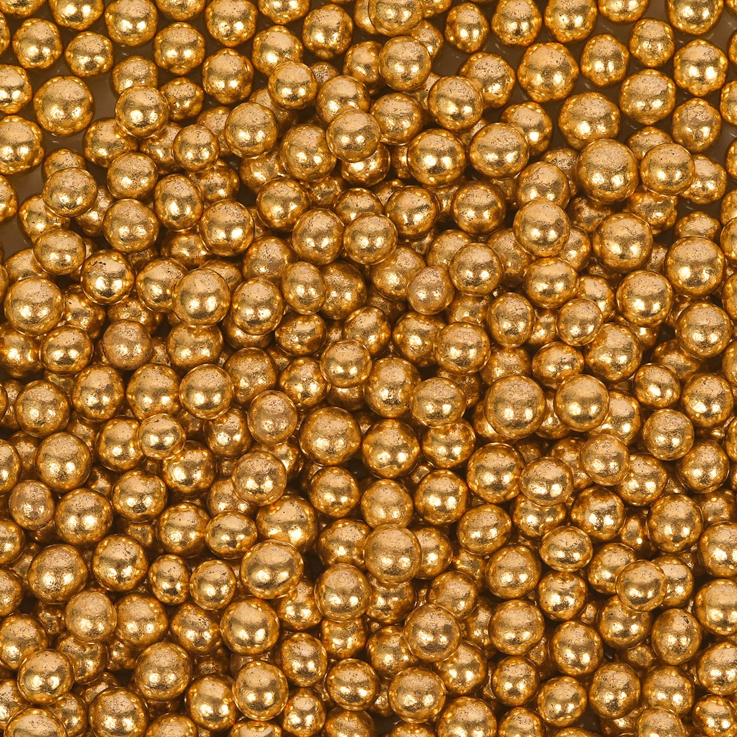 Sprinks Pro Series - 2kg Crunchy Shiny Gold 4mm Sprinkles