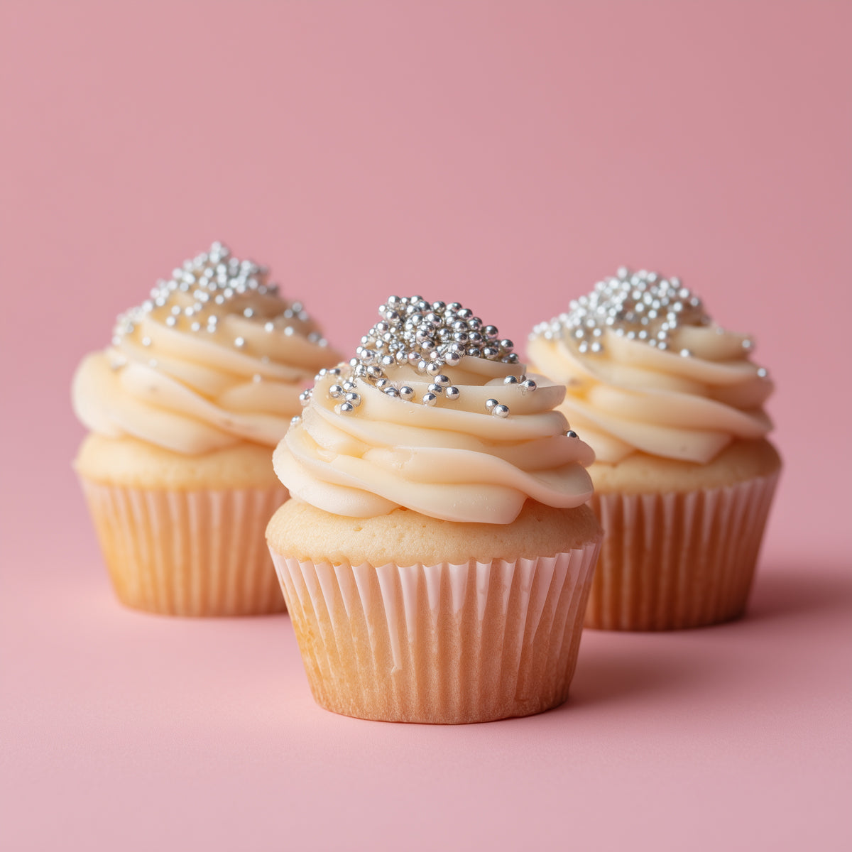 Sprinks Pro Series - 2kg Shiny Silver 2mm Sprinkles