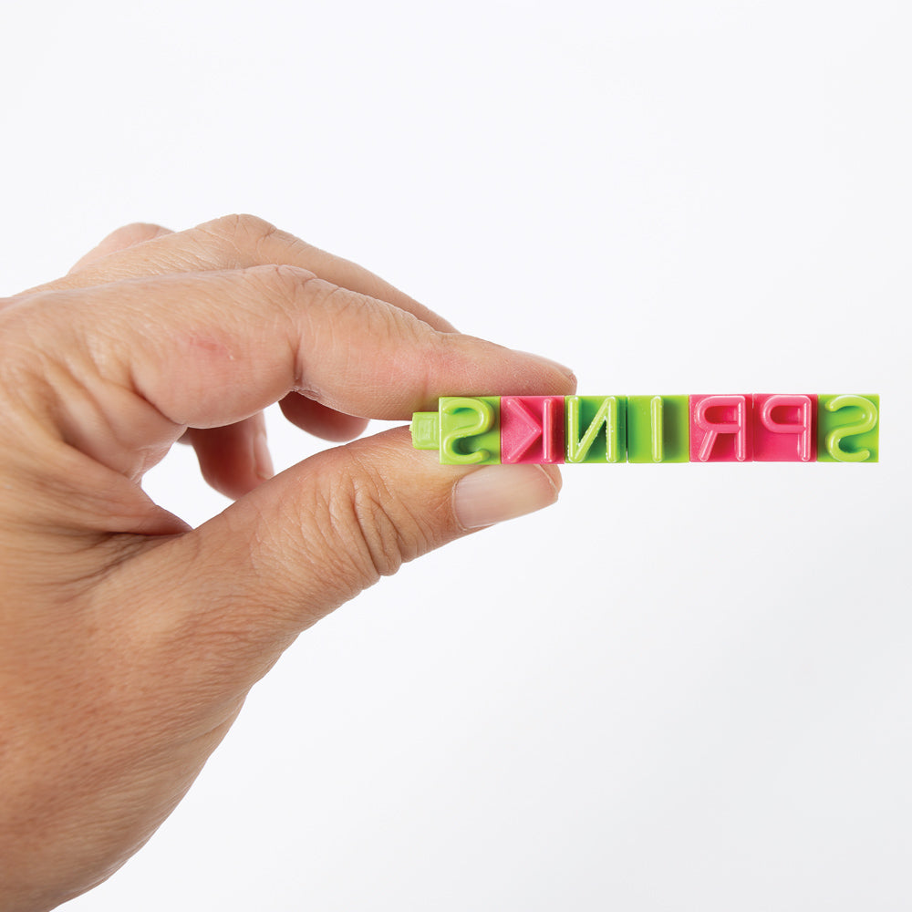 SPRINKS Alphabet & Number Embosser Set