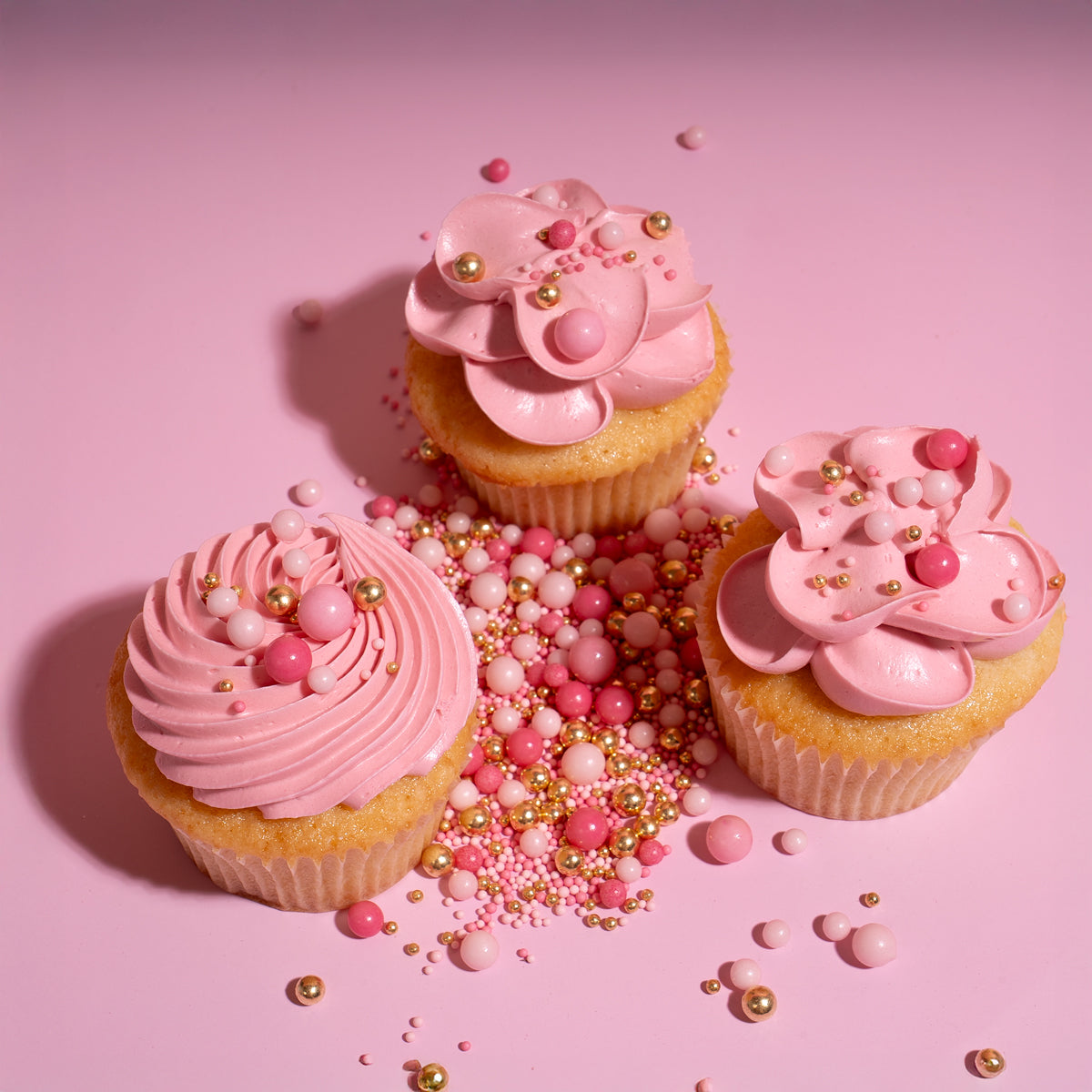 PINK VELVET Crunch Sprinkles 70g - by Sprinks