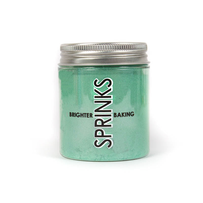 25g QUARTZ GREEN Lustre Dust - Sprinks