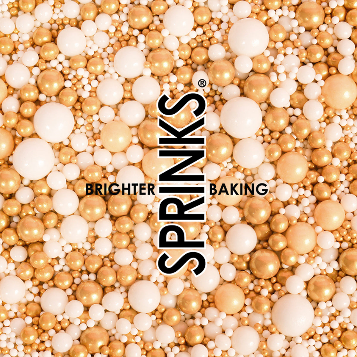 CHAMPAGNE VELVET Crunch Sprinkles 70g - by Sprinks