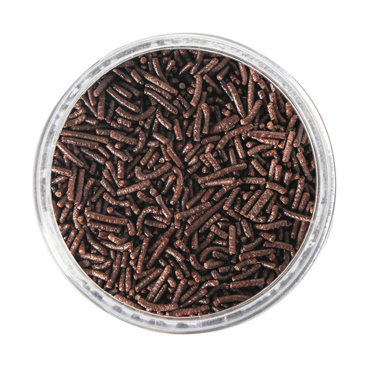 Jimmies 1mm CHOCOLATE (60g) - by Sprinks