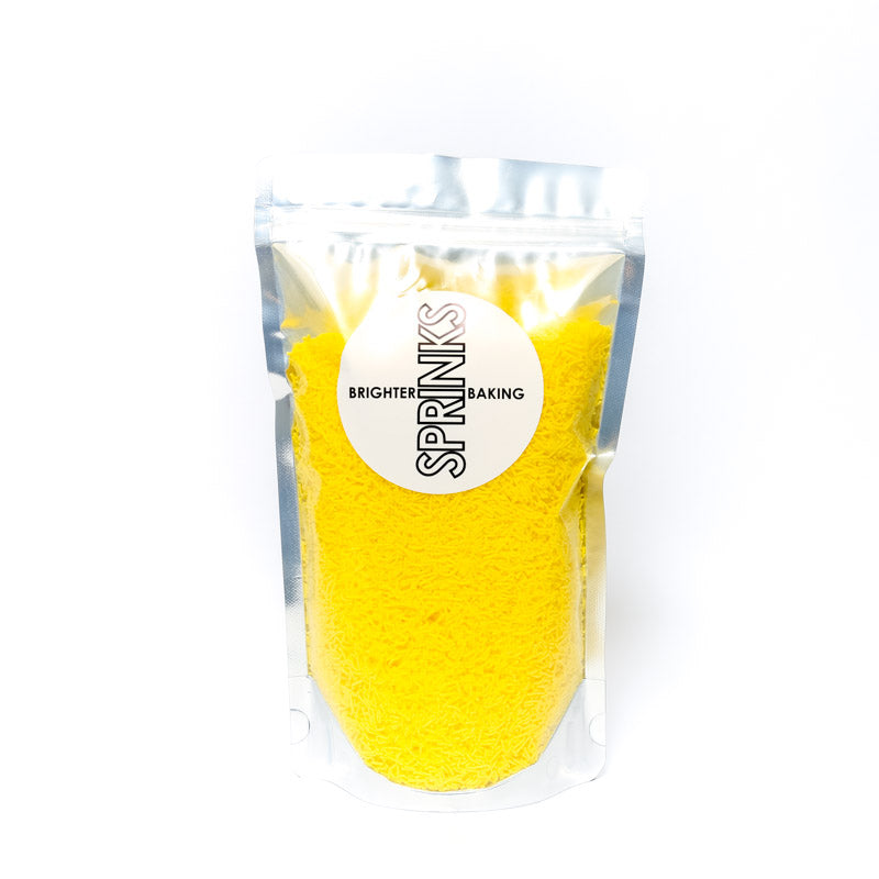 500g Jimmies 1mm YELLOW - by Sprinks