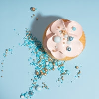 500g BLUE VELVET Crunch Sprinkles - by Sprinks