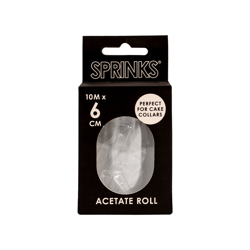 SPRINKS Acetate Roll - 6cm High