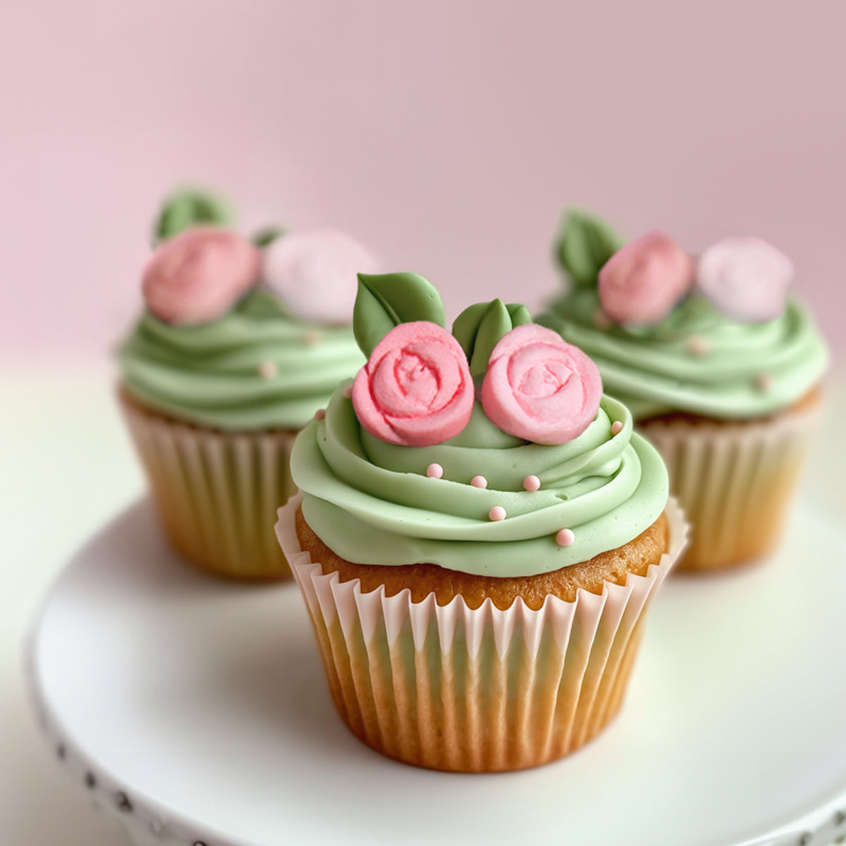 SPRINKS Icing Decorations - MINI ROSES (24 pieces)