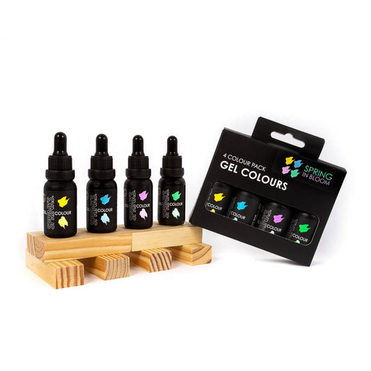 Sprinks Gel Colour 4-Pack - SPRING IN BLOOM**