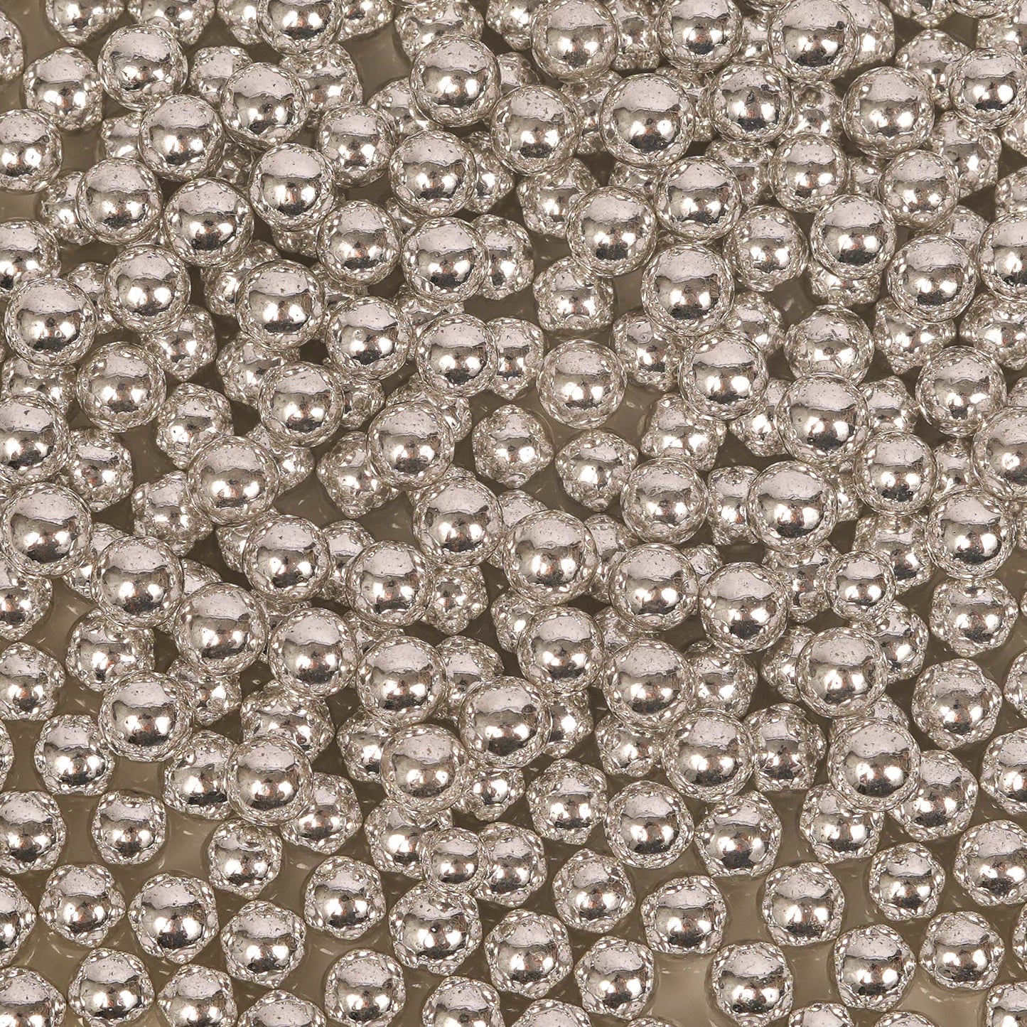 Sprinks Pro Series - 2kg Shiny Silver 6mm Sprinkles