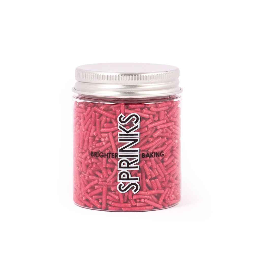 Jimmies 1mm PINK (50g) - by Sprinks