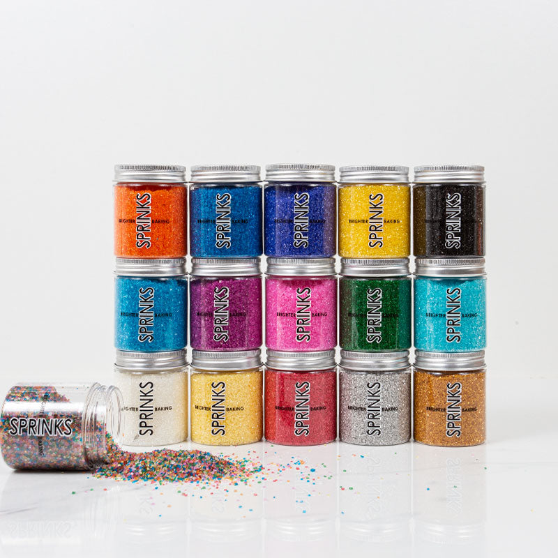 RAINBOW Sanding Sugar (75g) - by Sprinks