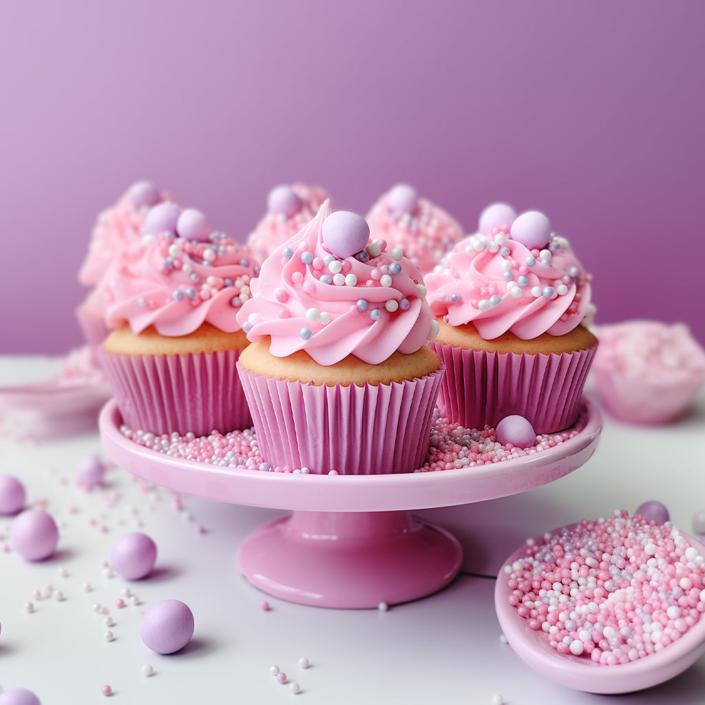 500g PASTEL LILAC BUBBLE BUBBLE Sprinkles - by Sprinks