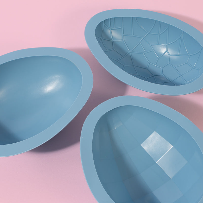 SPRINKS Silicone Mould - LARGE FACETED EASTER EGG