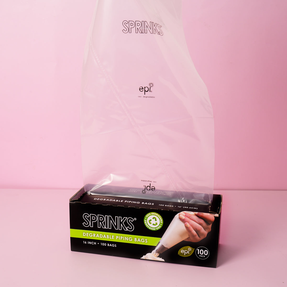 16" BIODEGRADABLE Piping Bags (Pack of 100) - by Sprinks