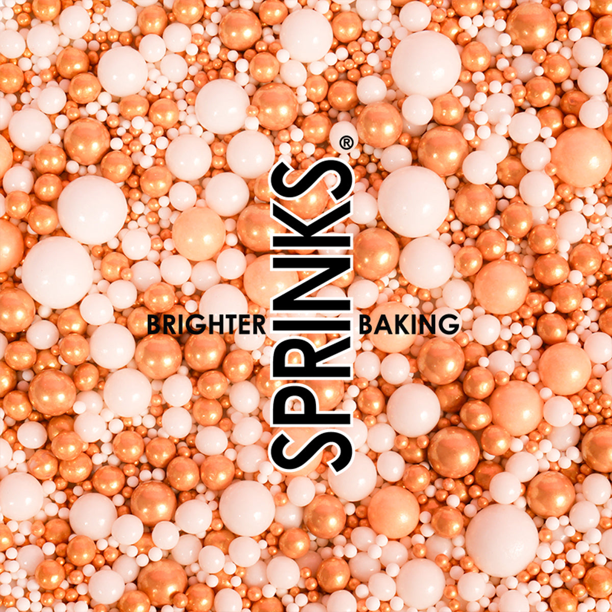 CHAMPAGNE VELVET Crunch Sprinkles 70g - by Sprinks