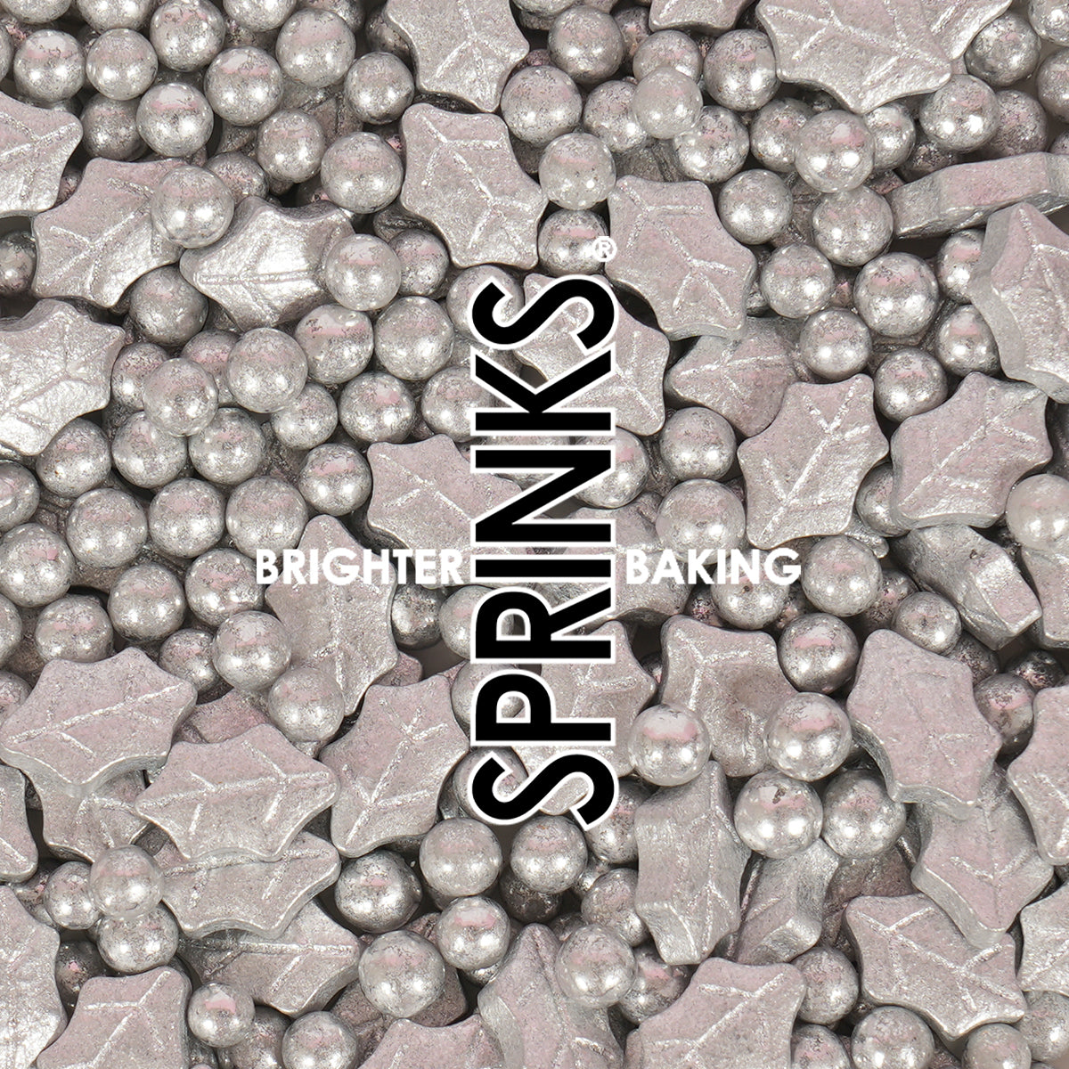 SPRINKS Merry Minis - SILVER NOEL 50g