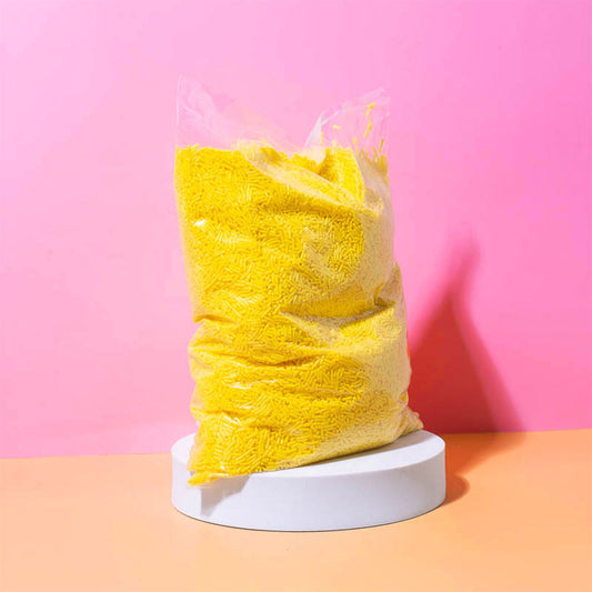 2kg BULK Jimmies 1mm YELLOW - by Sprinks