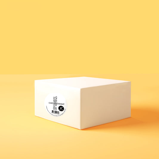 Cake Dummy - SQUARE 6" x 4" High