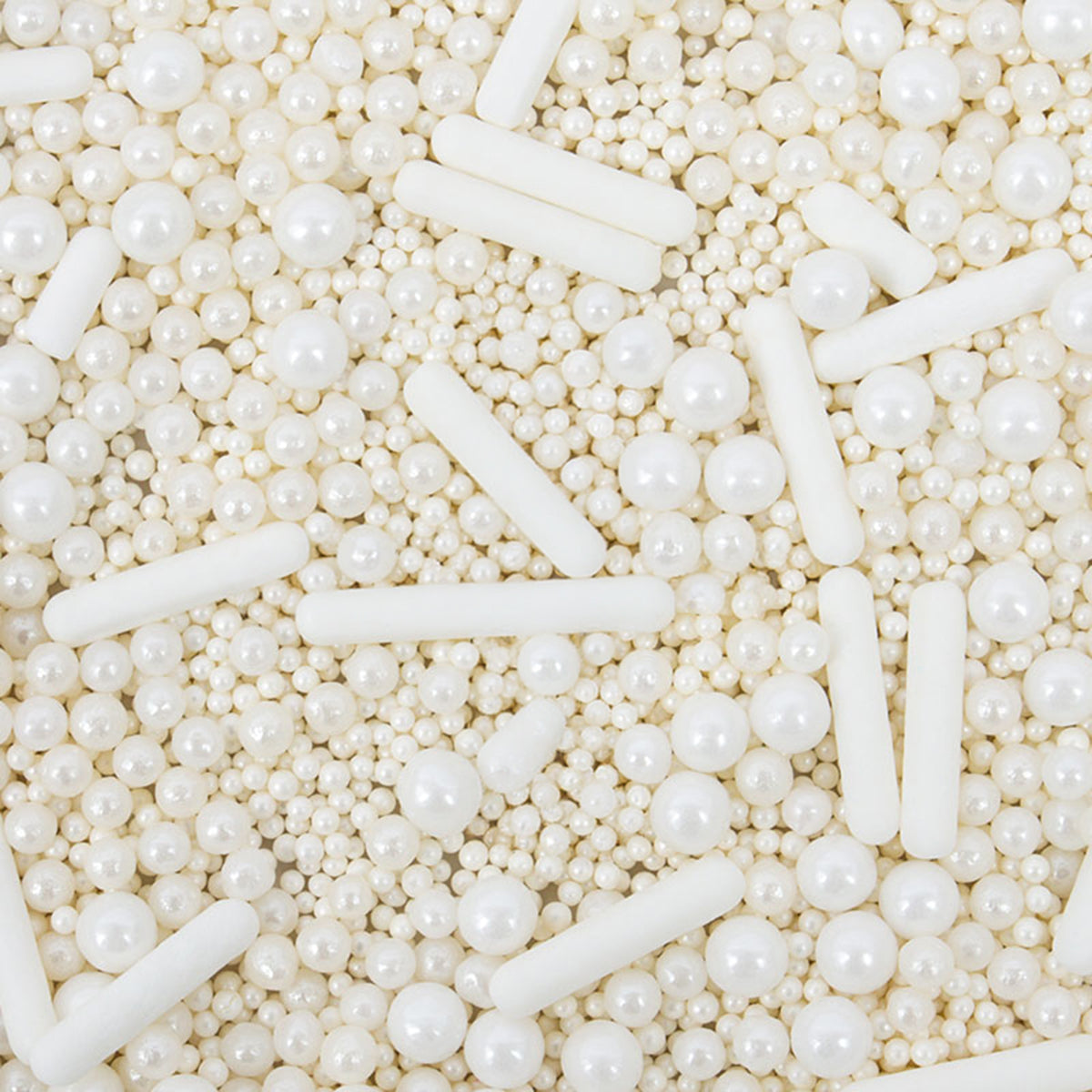 Sprinks Pro Series - White Bubble & Bounce Sprinkles 2kg