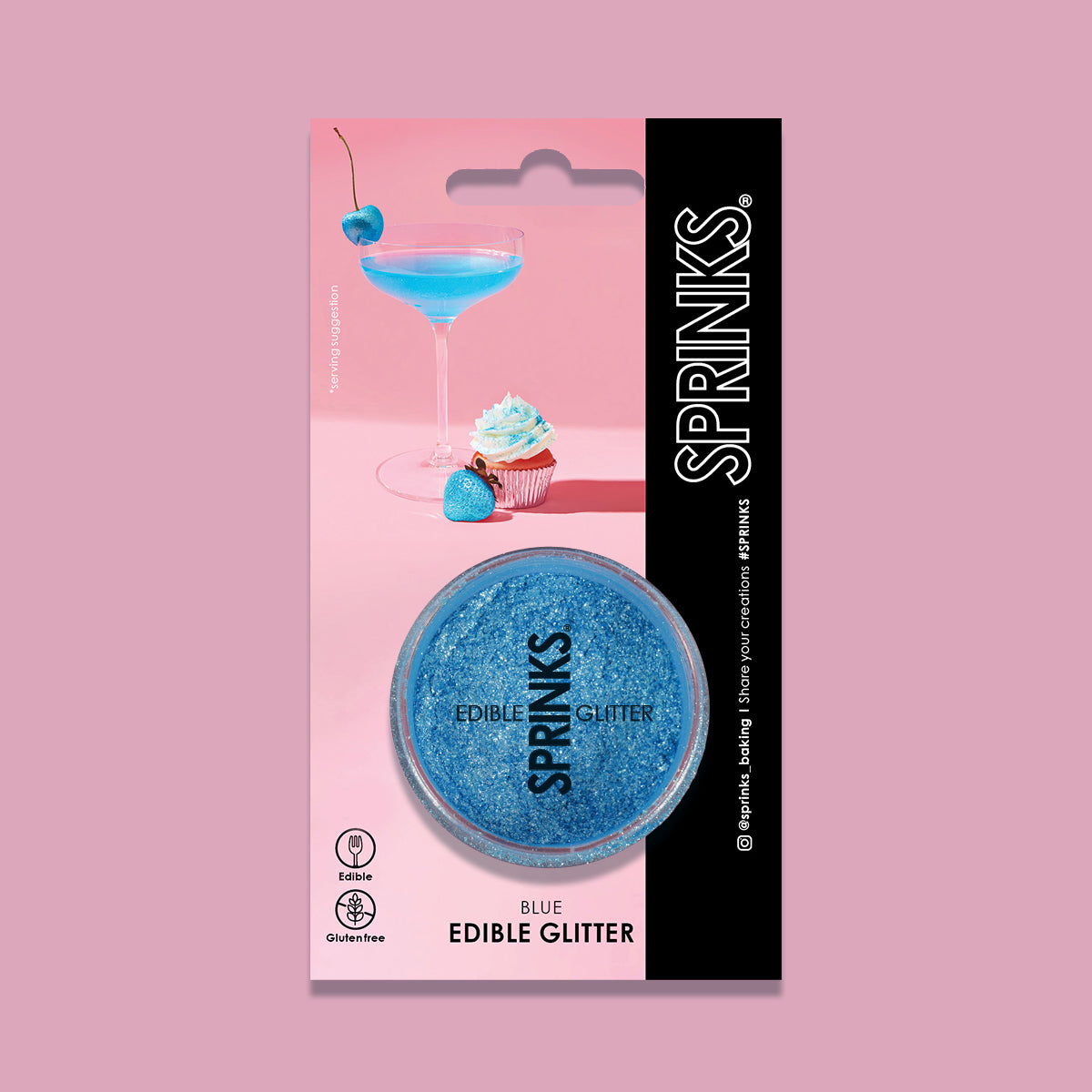 Sprinks Edible Glitter (2g) - BLUE