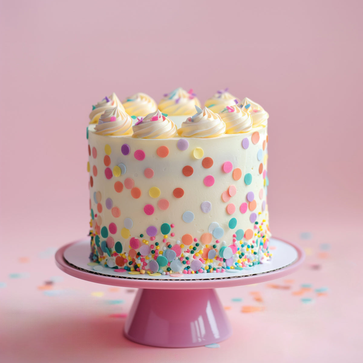 RAINBOW MIX Wafer Confetti Decorations (9g)  - by Sprinks